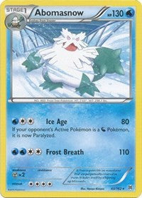 Abomasnow (40/162) [XY BREAKthrough]