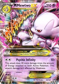 M Mewtwo EX (64) (64/162) [XY BREAKthrough]