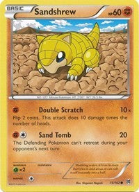 Sandshrew (75/162) [XY BREAKthrough]