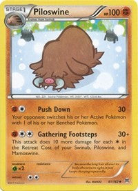 Piloswine (81/162) [XY BREAKthrough]