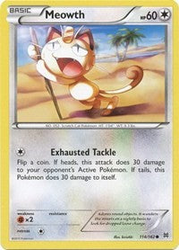 Meowth (114/162) [XY BREAKthrough]