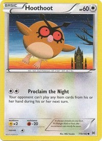 Hoothoot (119/162) [XY BREAKthrough]