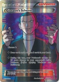 Giovanni's Scheme (Full Art) (162/162) [XY BREAKthrough]