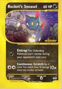 Rocket's Sneasel - 5 [Winner] (005/009) [Best of Promos]