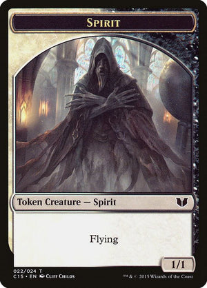 Spirit (022) // Angel Double-Sided Token (22 // 2) [Commander 2015]