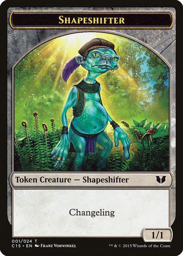 Shapeshifter // Shapeshifter Double-Sided Token (1 // 1) [Commander 2015]