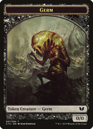 Germ // Zombie Double-Sided Token (7 // 8) [Commander 2015]