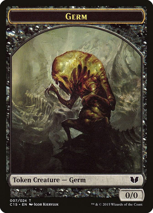 Germ // Zombie Double-Sided Token (7 // 8) [Commander 2015]