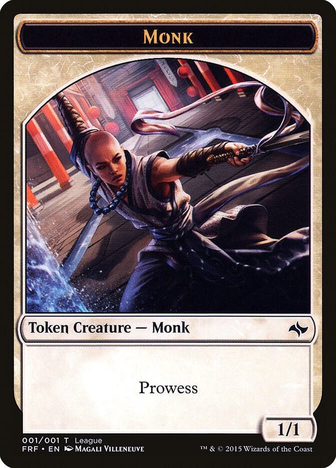 Monk Token (16) [League Promos]