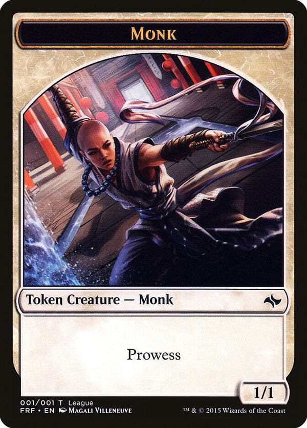 Monk Token (16) [League Promos]