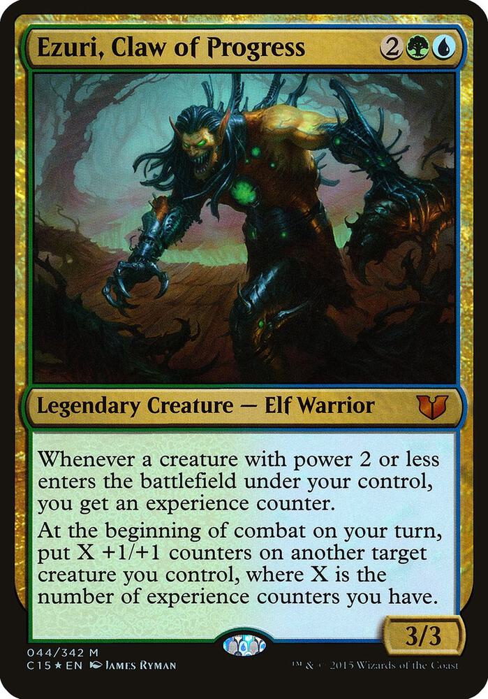 Ezuri, Claw of Progress (Commander 2015) (44) [Oversize Cards]