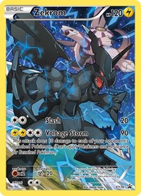 Zekrom (Full Art Promo) (XY76) [XY Promos]