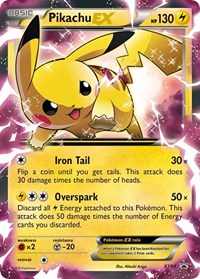 Pikachu EX - XY84 (XY84) [XY Promos]