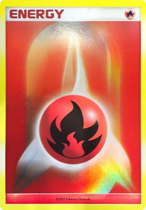 Fire Energy (2007-2008 League Promo) [League and Championship Cards]
