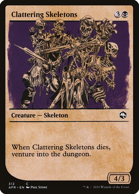 Clattering Skeletons (312) [Adventures in the Forgotten Realms] [Showcase]