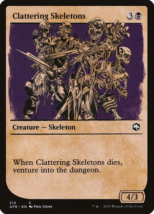 Clattering Skeletons (312) [Adventures in the Forgotten Realms] [Showcase]