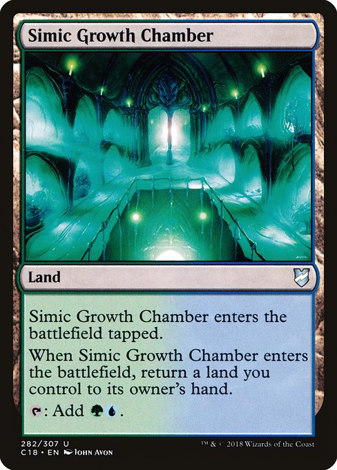 Simic Growth Chamber (282) [Commander 2018]