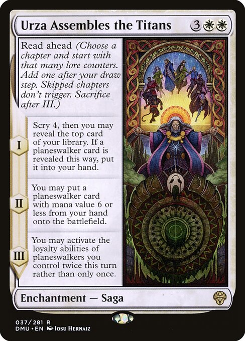 Urza Assembles the Titans (37) [Dominaria United]