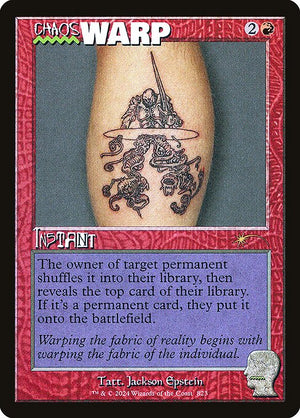 Chaos Warp (823) [Secret Lair Drop]