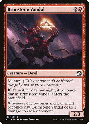 Brimstone Vandal (130) [Innistrad: Midnight Hunt]