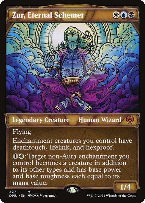 Zur, Eternal Schemer (327) [Dominaria United] [Showcase]