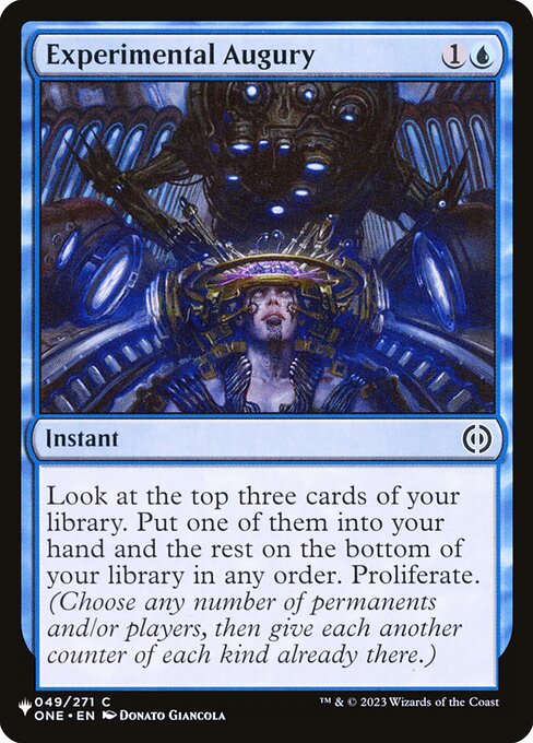 Experimental Augury (ONE-49) [The List]