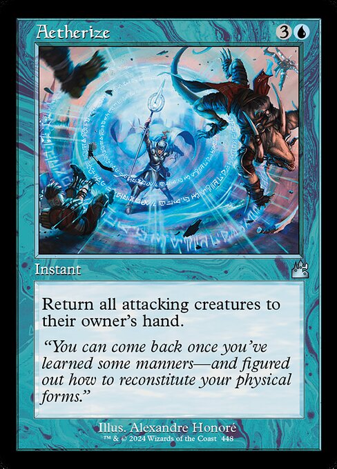Aetherize (448) [Ravnica Remastered]