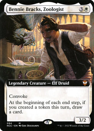 Bennie Bracks, Zoologist (94) [New Capenna Commander] [Extended Art]