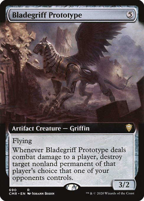 Bladegriff Prototype (690) [Commander Legends] [Extended Art]