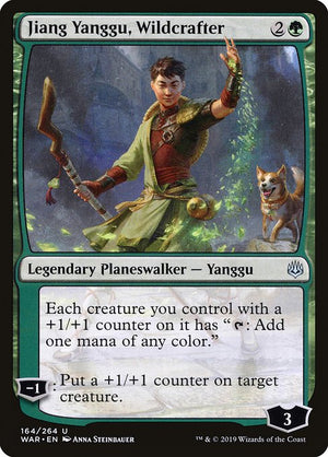 Jiang Yanggu, Wildcrafter (164) [War of the Spark]