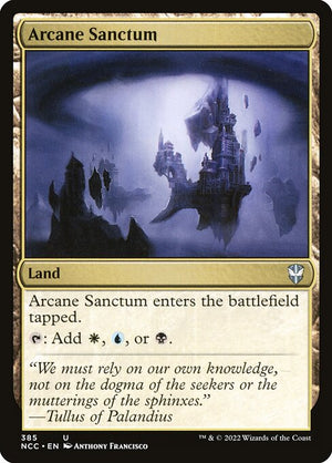 Arcane Sanctum (385) [New Capenna Commander]