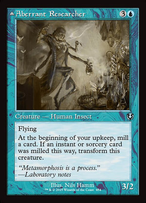 Aberrant Researcher // Perfected Form (454) [Innistrad Remastered]