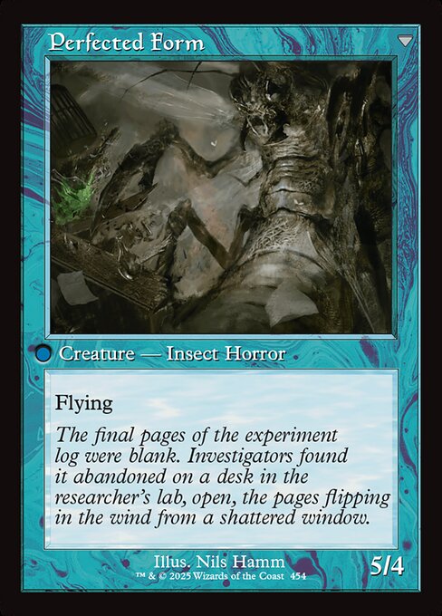 Aberrant Researcher // Perfected Form (454) [Innistrad Remastered]