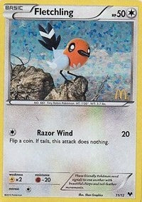 Fletchling - 11/12 (011/012) [McDonalds Promos 2014]