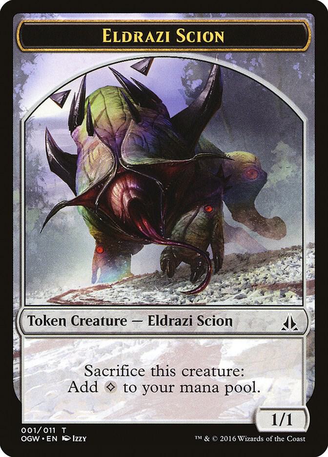 Eldrazi Scion Token (001) [Oath of the Gatewatch]