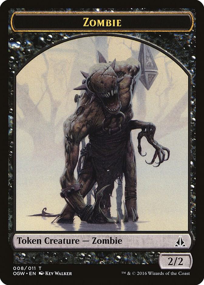 Zombie Token (8) [Oath of the Gatewatch]