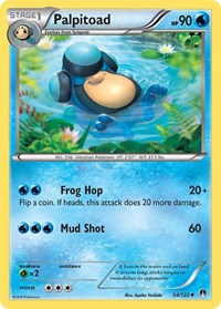 Palpitoad (34/122) [XY BREAKpoint]