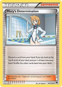 Misty's Determination (104/122) [XY BREAKpoint]