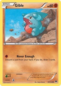 Gible (68/122) [XY BREAKpoint]