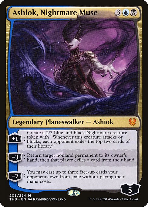 Ashiok, Nightmare Muse (208) [Theros Beyond Death]