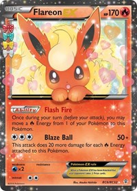 Flareon EX (RC6/RC32) [Generations Radiant Collection]