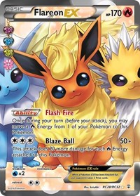 Flareon EX (Full Art) (RC28/RC32) [Generations Radiant Collection]