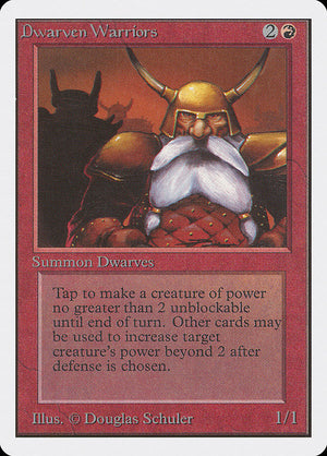 Dwarven Warriors (144) [Unlimited Edition]