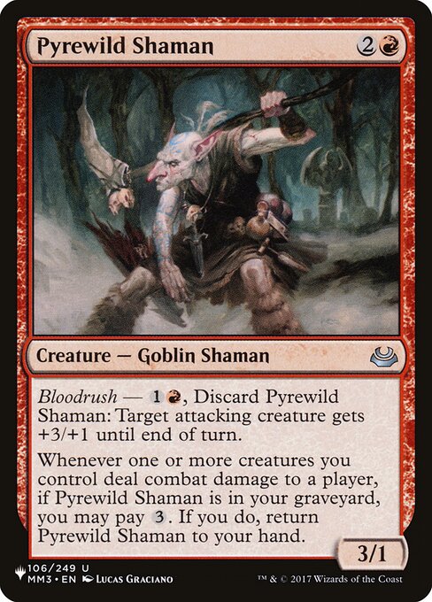 Pyrewild Shaman (MM3-106) [The List]