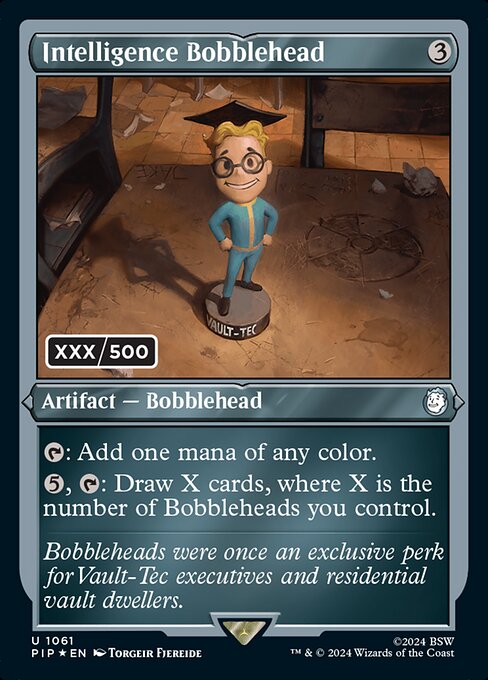 Intelligence Bobblehead (1061) [Fallout]
