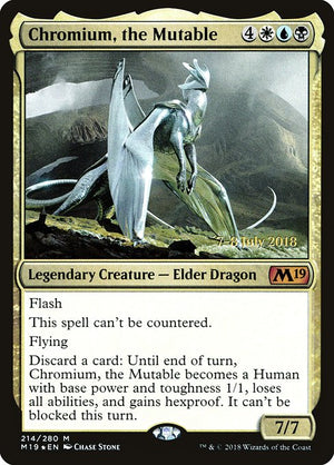 Chromium, the Mutable (214s) [Core Set 2019 Promos]
