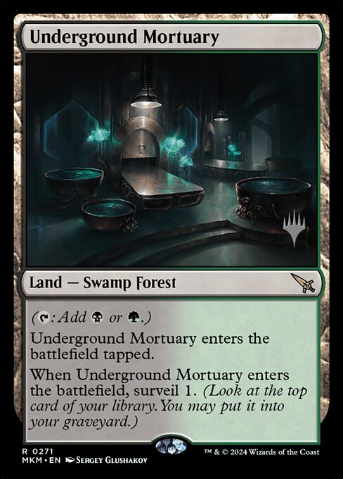 Underground Mortuary (271p) [Murders at Karlov Manor Promos]