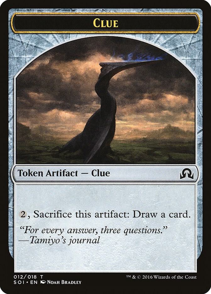 Clue Token (012) [Shadows over Innistrad]