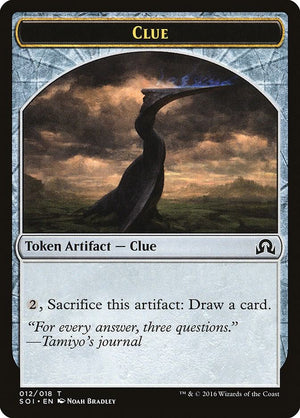 Clue Token (012) [Shadows over Innistrad]