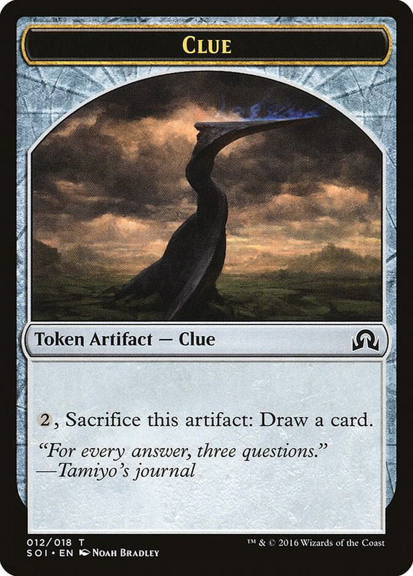 Clue Token (012) [Shadows over Innistrad]